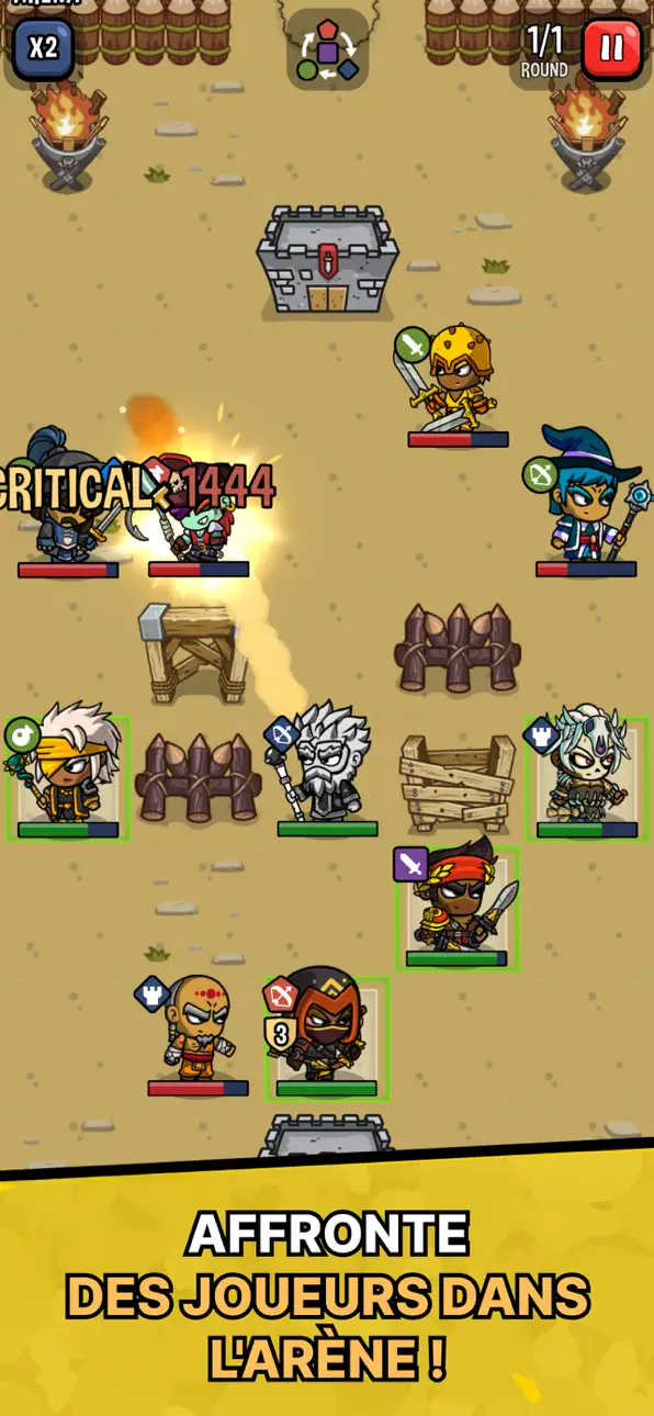 Heroes & Dragons: Tactical RPG Hack screenshot 4 - iOS game interface