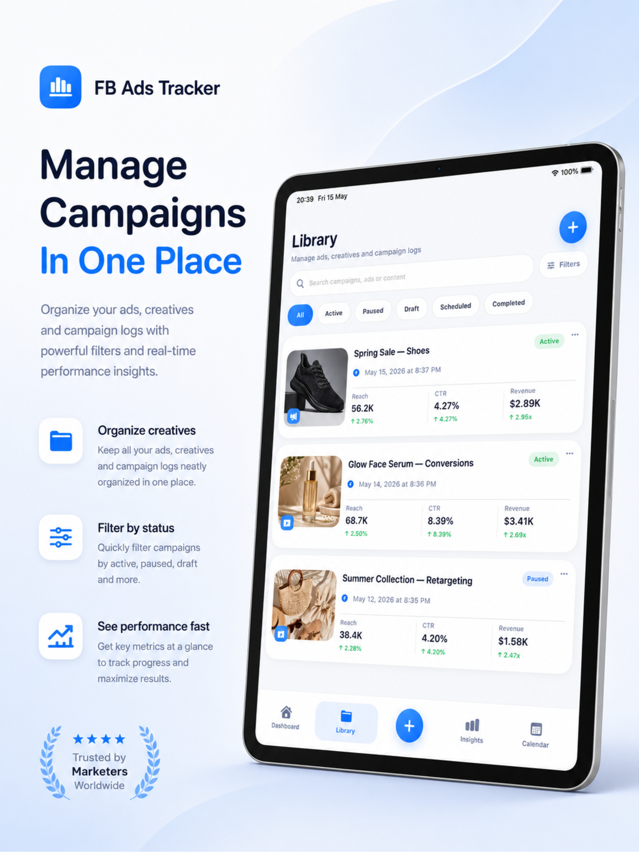 Ads Manager Tracker.