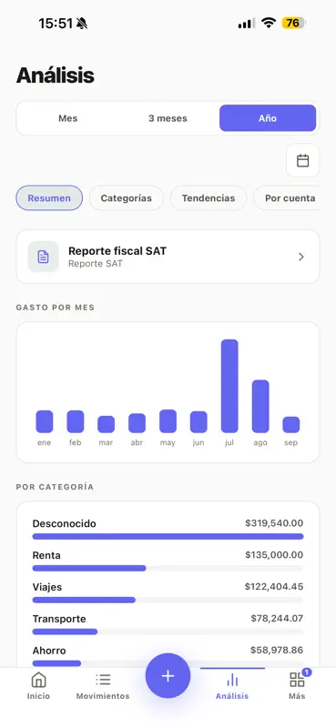 Unbrokd: Finanzas personales screenshot 3 of 8