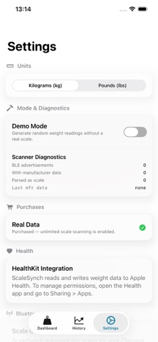 ScaleSynch - Sync Your Weight Screenshot 4 of 4