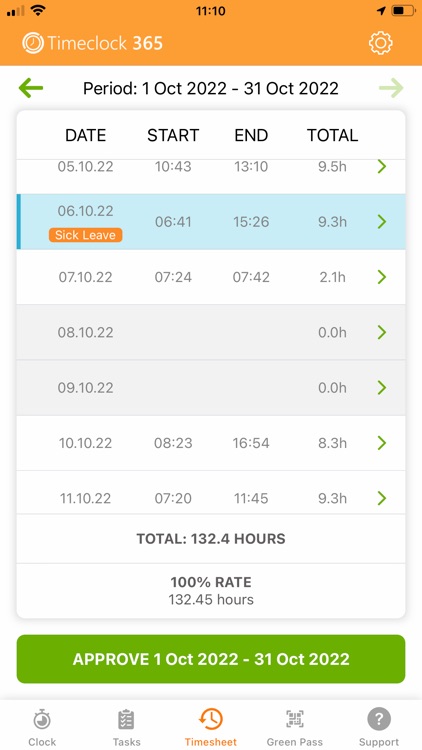 Timeclock 365 Time Tracker screenshot-4