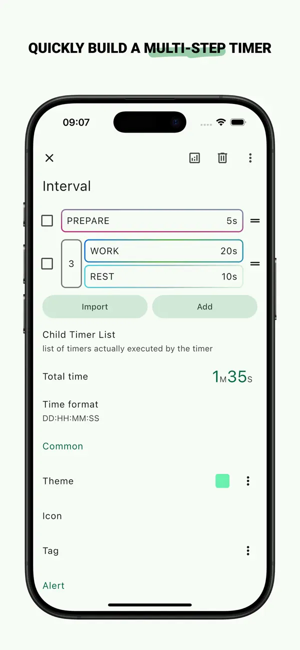 #2. Multitimer - speak timer (iOS) Ved: 君 刘