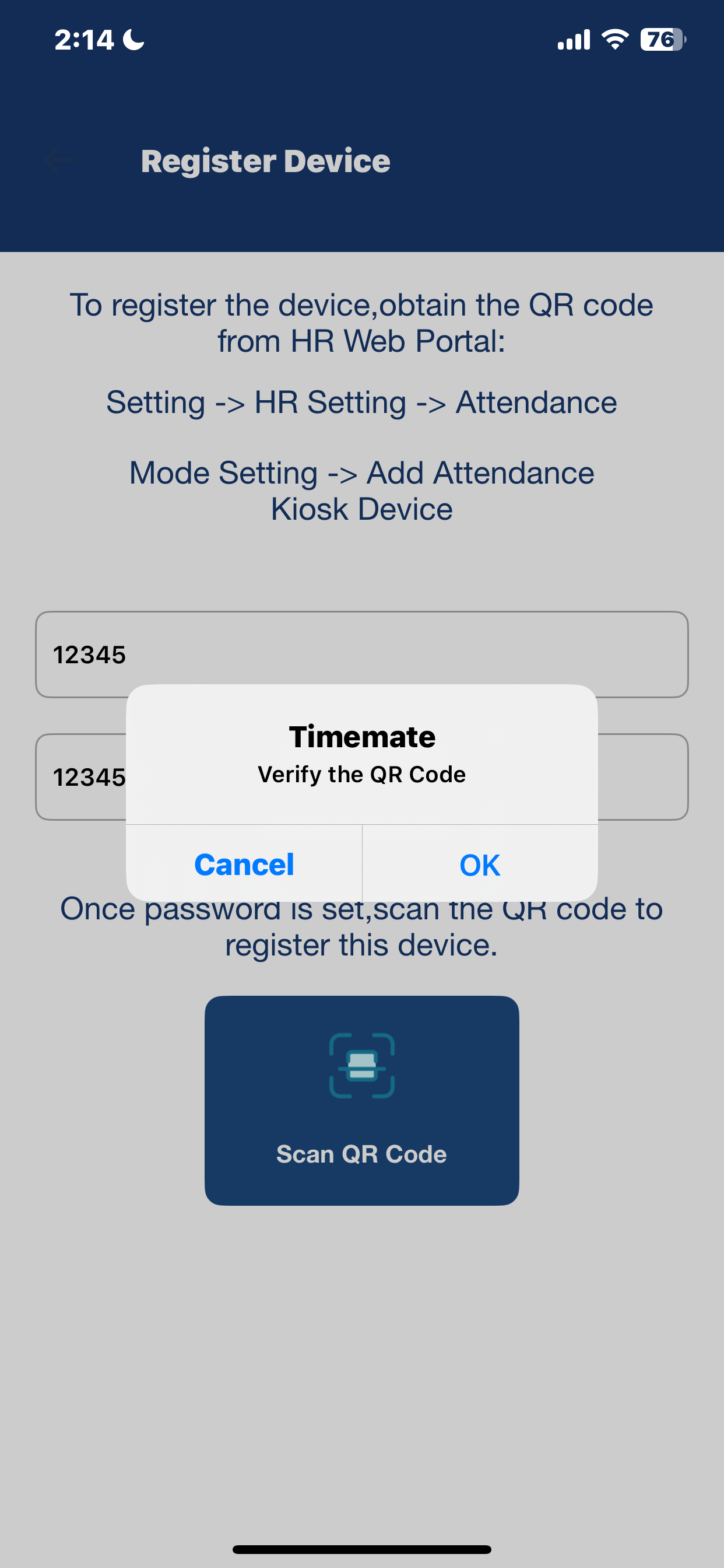 OneStop Timemate screenshot 3