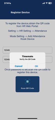 OneStop Timemate screenshot