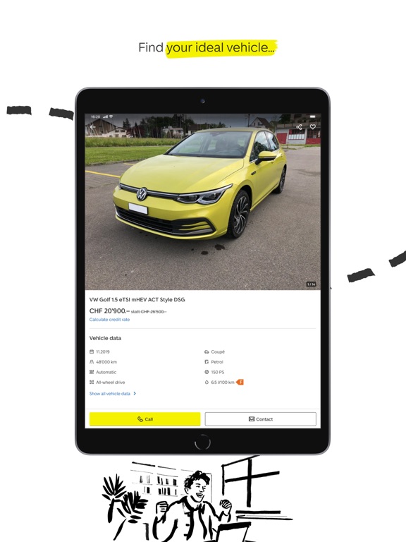 AutoScout24: Switzerland iPad screenshot 6 - Business app