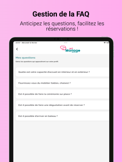 Mariage de A à Z Pro screenshot 9