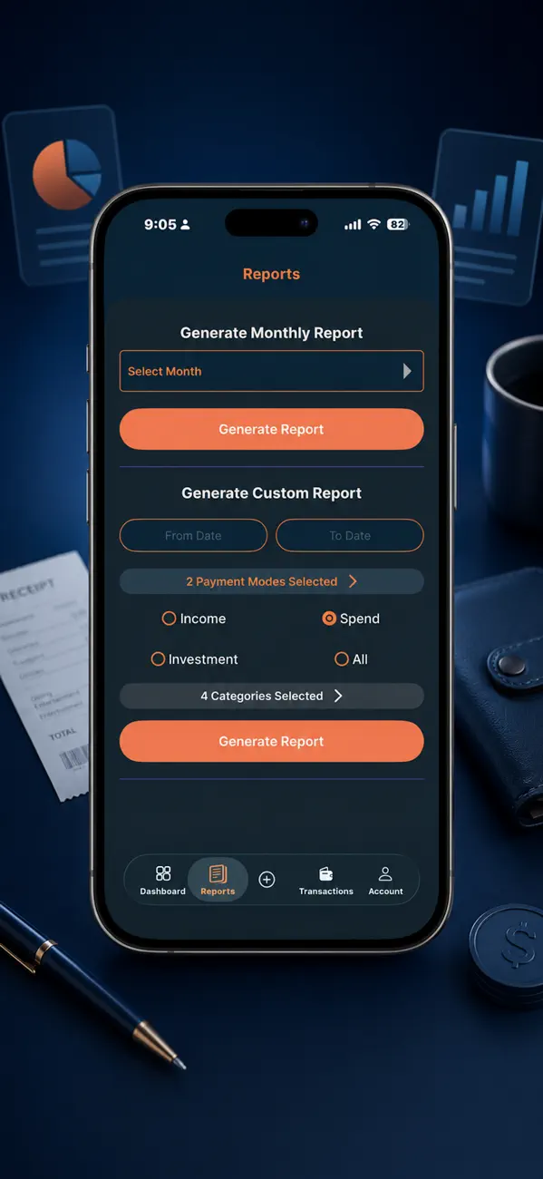 Screenshot #3 pour Daily Spend - Expense Tracker