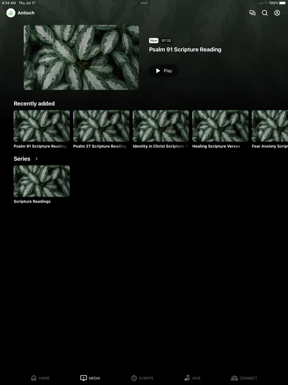 Antioch Church NC app screenshot 3