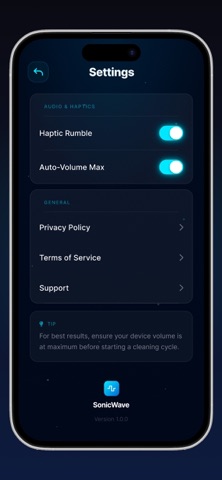 SONIC | Clean Speakers Screenshot 5 of 5