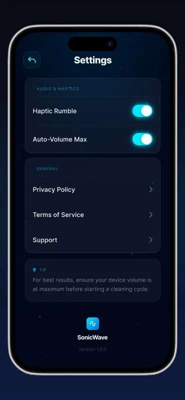 SONIC | Clean Speakers screenshot 5 of 5