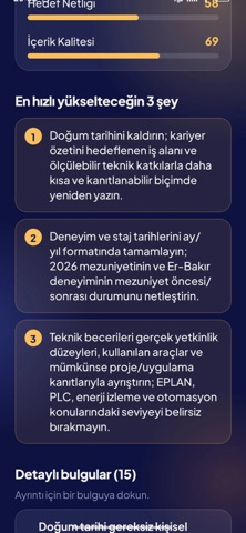 RolePlot: Kariyer Asistanı screenshot 3