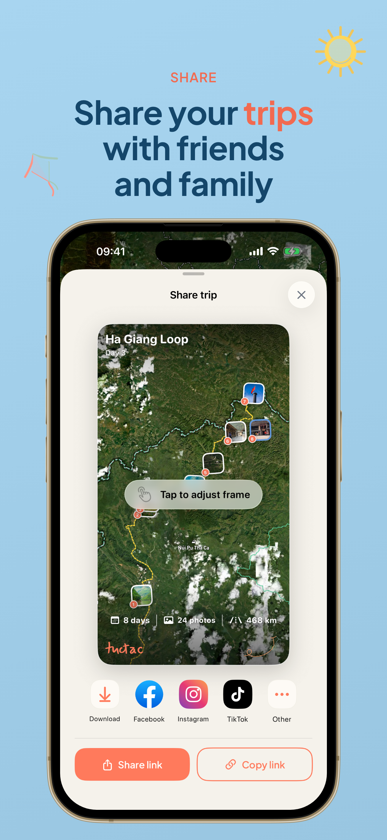 tuctac · Travel Journal & Map screenshot 7