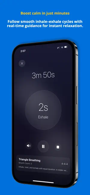 Breathe to Calm: Relax & Focus screenshot 4