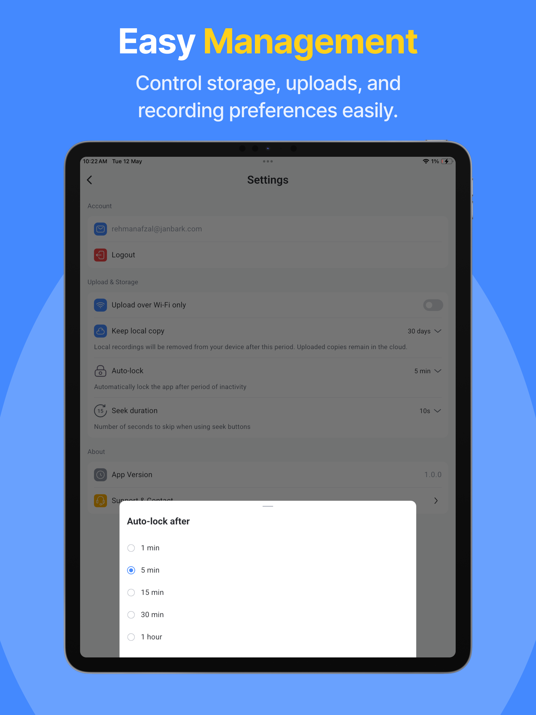 VoiceNotePro App screenshot 10