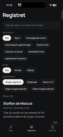 Svenska avtryck screenshot 4