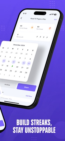 AnyGoal - Habits Tracker Screenshot 2 of 3