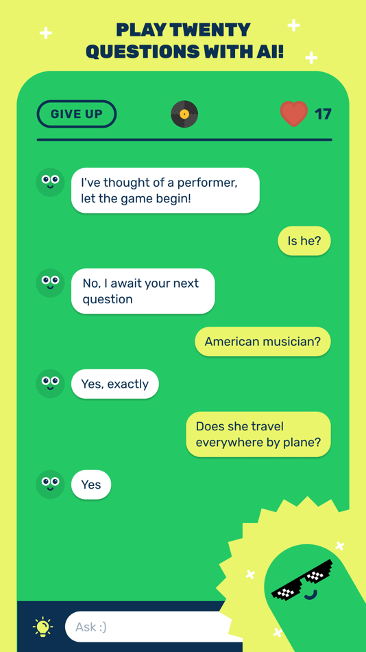 #3. 20Questions.AI (iOS) 由: Karoly Dreszer