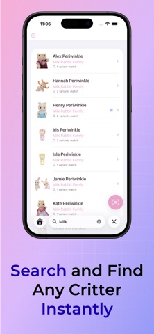 LottaPaws - Collection Tracker iPhone screenshot