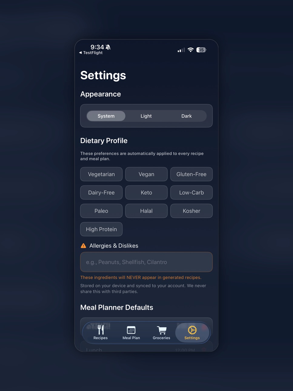 iPad screenshot