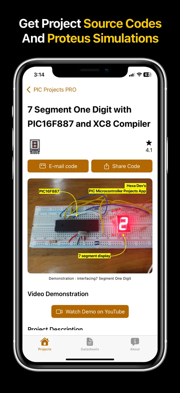 Screenshot #2 pour PIC Projects PRO