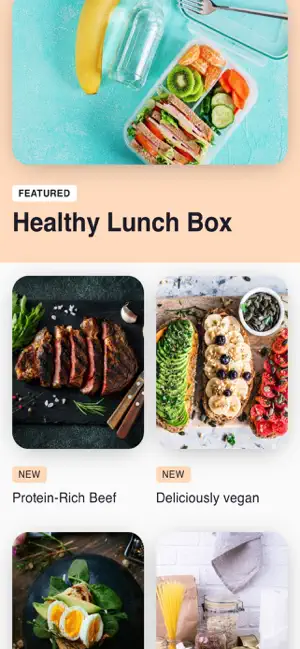 Meal AI: Recipes and Calories screenshot 1