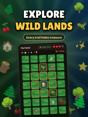 Emoji Explorer: Dig & Collect iPad screenshot