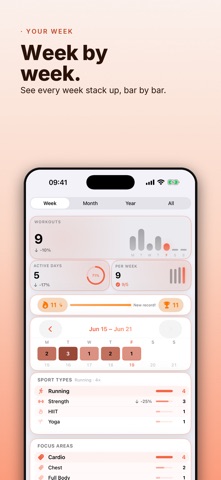 Tekneio Streak: Workout Log Screenshot 5 of 10