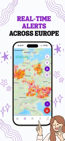 Noxentry: Safety Map & SOS iPhone screenshot
