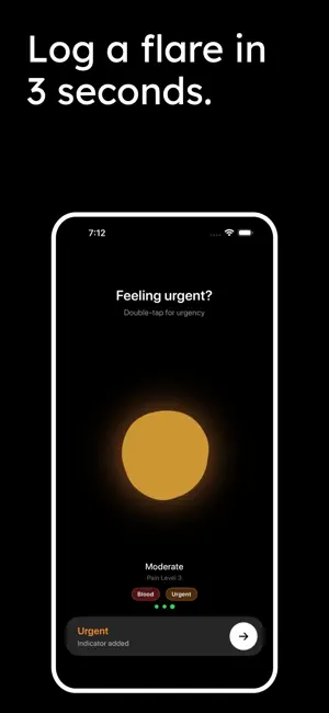 Flare Log: Crohn's & Colitis screenshot 3
