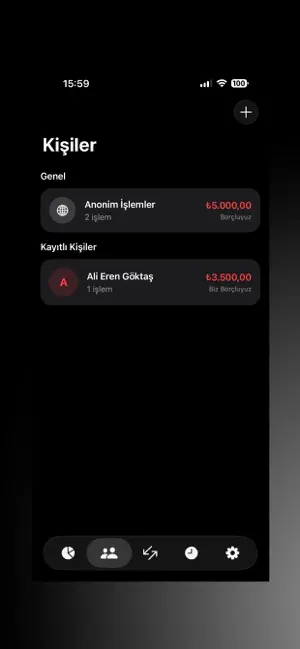 Veresiye - Gelir Gider Takibi screenshot 2
