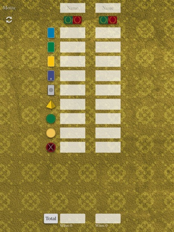 7WD: Score Table iPad screenshot