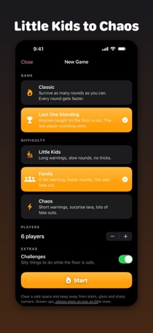 Lava Dash iPhone screenshot
