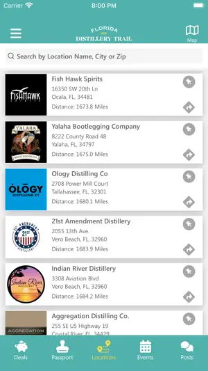 Florida Distillery Trail screenshot 2
