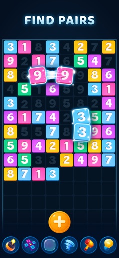 Royal Number Match Game screenshot