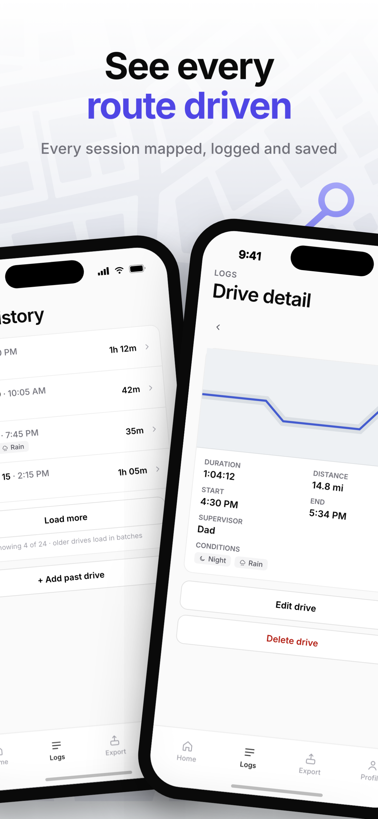 DMV Driving Hours Log