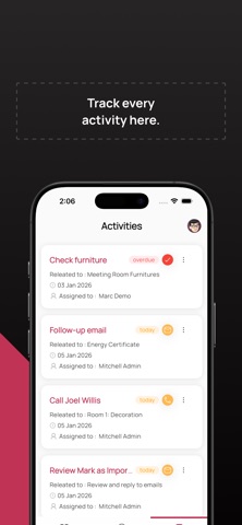 mobo Todo for Odoo screenshot