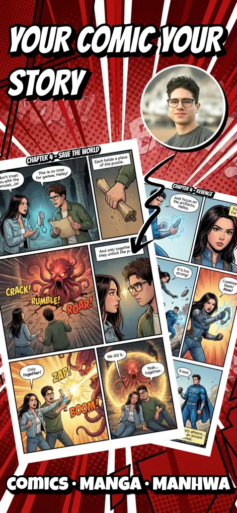Comic Book Maker, Manga: RYU - Books App | MWM