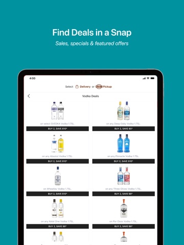 ABC Fine Wine & Spirits iPad screenshot