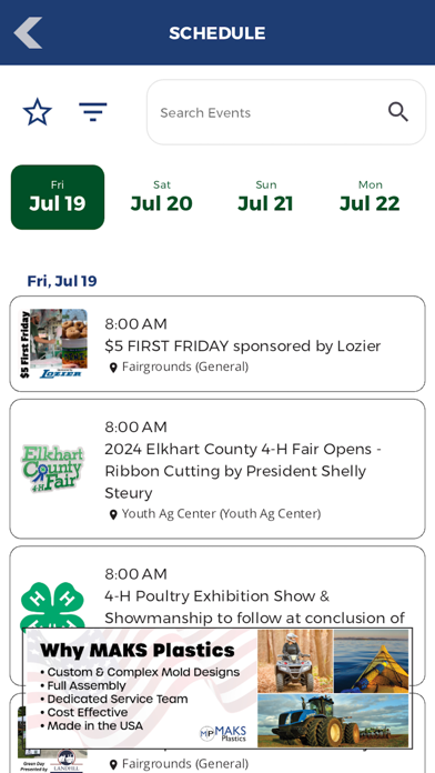 Elkhart County 4-H Fair Screenshot