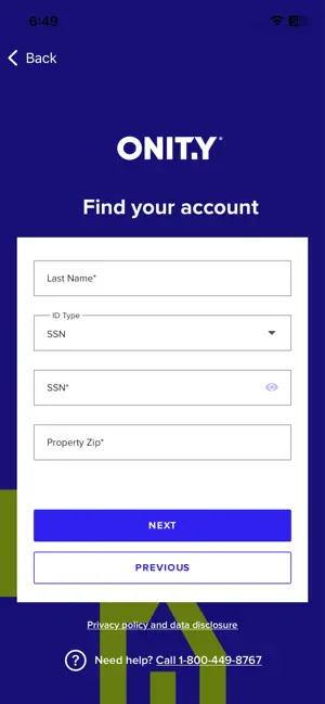 Onity Mortgage screenshot 2
