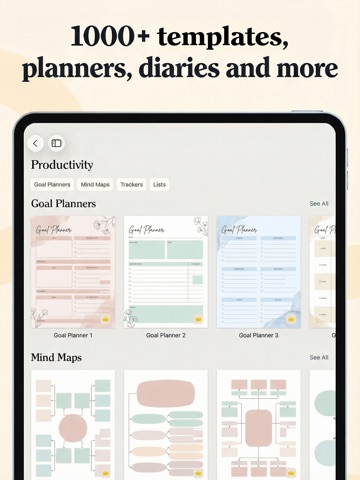 Noteshelf 3: AI Digital Notes iPad screenshot