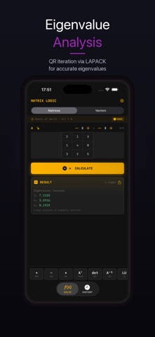 Matrix Logic - Calculator screenshot