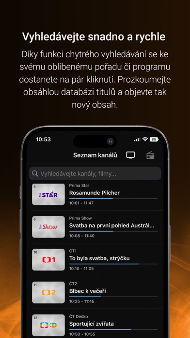 ModernTV Take your TV anywhere Screenshot