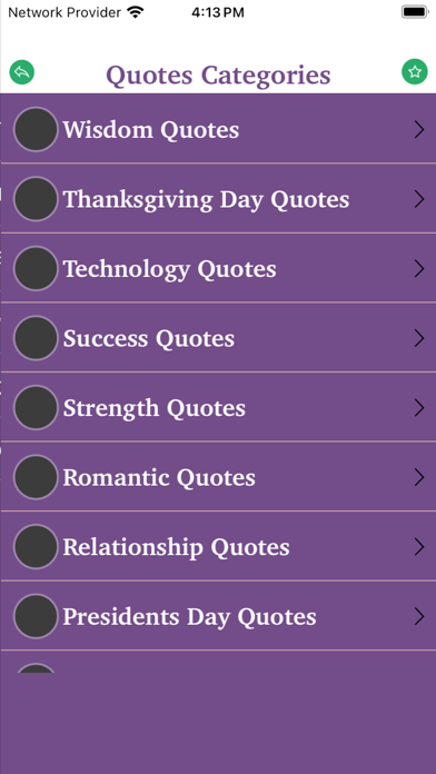 Inspirational Quotes Reminder Screenshot
