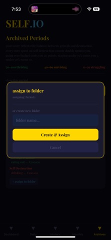 SELF.IO Screenshot 6 of 10