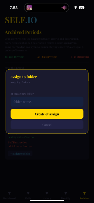 SELF.IO Screenshot 6 of 10