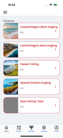 Professional Angling Circuit screenshot