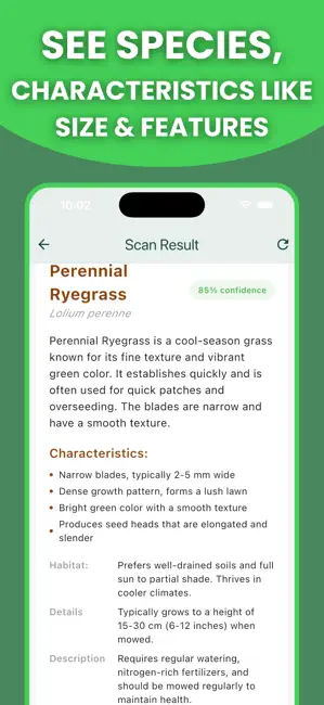 Grass Identifier: AI Scan iPhone screenshot 3