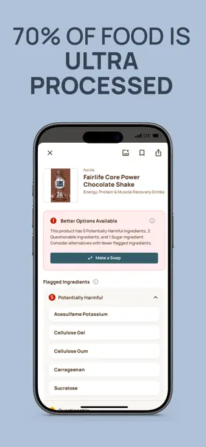 Trash Panda - Food Scanner screenshot 3