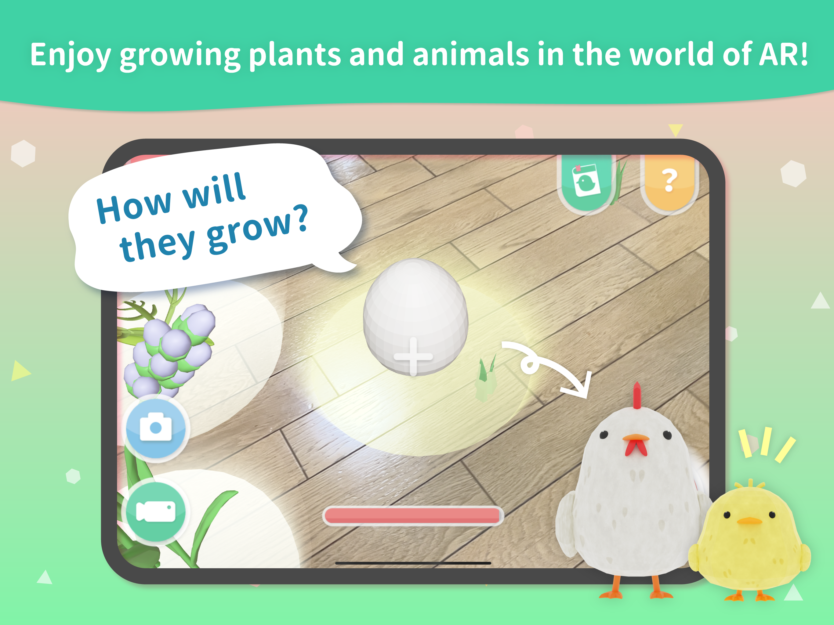 Grow Bigger AR -Fun AR Game